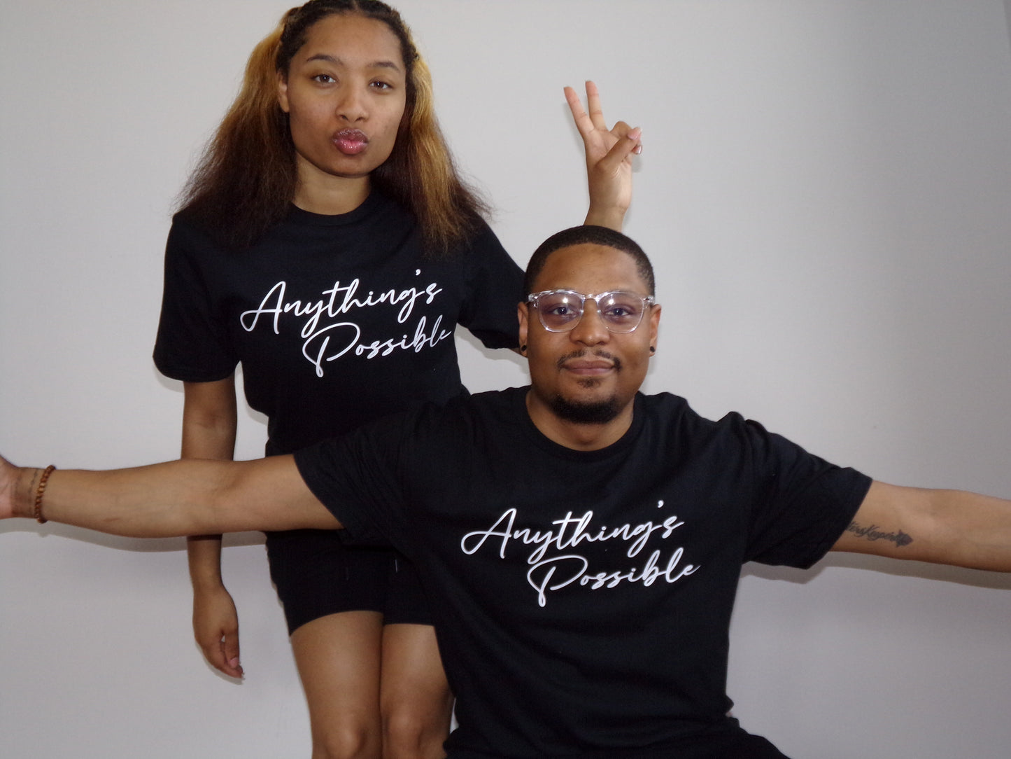 AP Womens Signature Blk T-Shirt