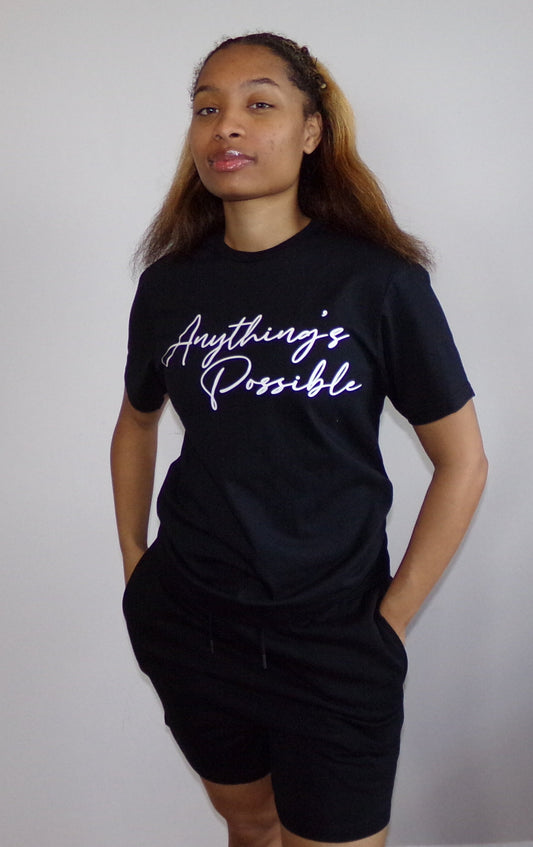 AP Womens Signature Blk T-Shirt