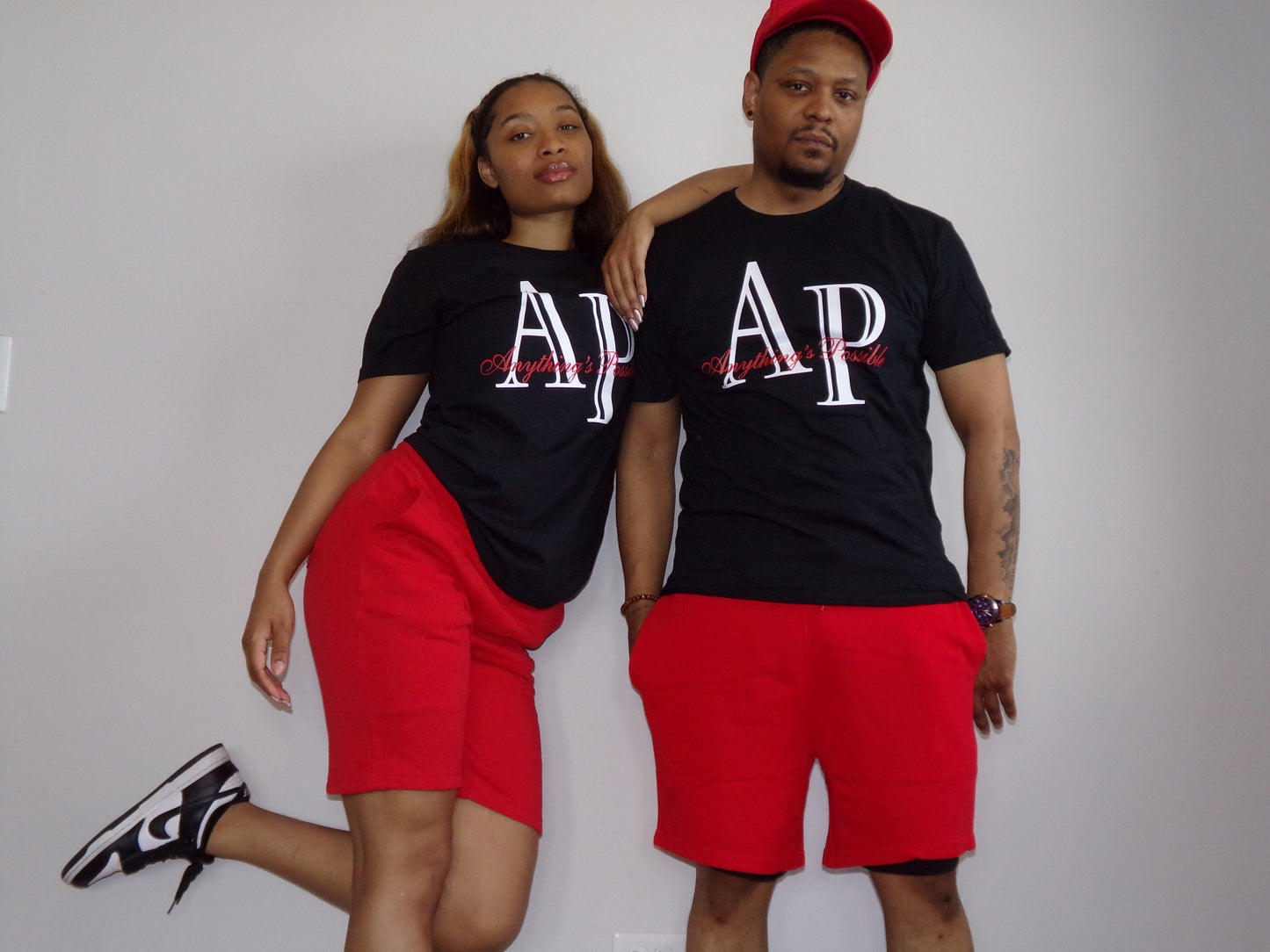 Ap signature logo tshirt blk