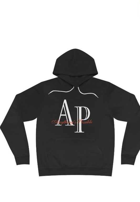 unisex Ap black hoodie